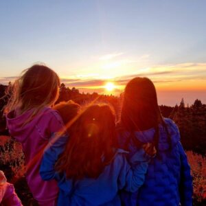 acampada con niños en Tenerife